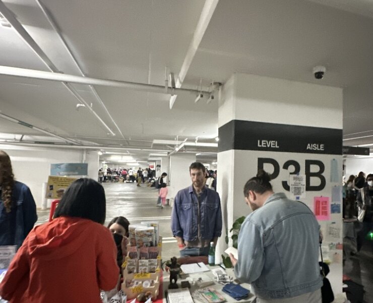 Annual LA Zine Fest on at The Broad museum on Mar. 2, 2025.